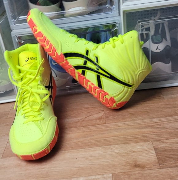 Asics Aggressor 5 Wrestling Shoes - PARIS Size 11